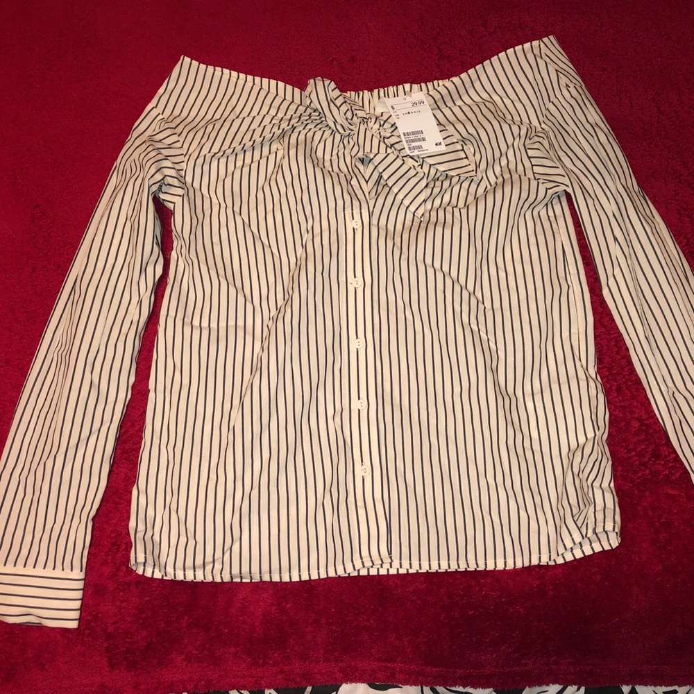 Off the shoulder blouse